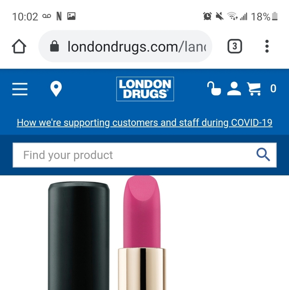 💜2/50$NWOT Lancome L'Absolu Rouge Drama Matte 313 - Picture 2 of 3